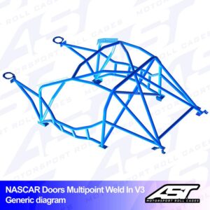 xlarge-39578.jpg AST Rollcages V3 "Nascar" -tyylinen hitsattava 10-pisteen turvakaari BMW M4 G82