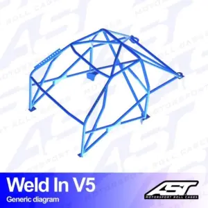 xlarge-3d02250843c5b291e6077a98dd70b8b0.jpg AST Rollcages V5 hitsattava 8-pisteen turvakaari Audi A1 8X (3-ovinen, FWD)
