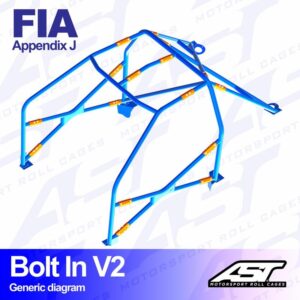 xlarge-41267.jpg AST Rollcages V2 pultattava 6-pisteen turvakaari Fiat Uno - FIA-hyväksytty