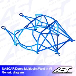 xlarge-54e5a5fb0dda69d0d3c1ad82e76d10ff.jpg AST Rollcages V5 "Nascar" -tyylinen hitsattava 10-pisteen turvakaari BMW M4 F82