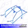 AST Rollcages V1 hitsattava 10-pisteen turvakaari Seat Leon 1M