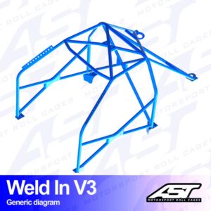 xlarge-85c3a50c9add91cc09774a6fdc67d06a.jpg AST Rollcages V3 hitsattava 8-pisteen turvakaari Audi S4 B5 Avant (Quattro) - FIA-hyväksytty