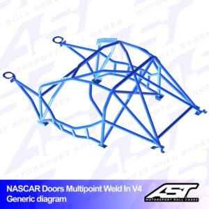 xlarge-cf2ccdae169310bfe948ac1ad99e499e.jpg AST Rollcages V4 "Nascar" -tyylinen hitsattava 10-pisteen turvakaari BMW M4 G82