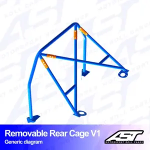 xlarge-daafcc96d28857ee8e0dc0a5976bb5ae.jpg AST Rollcages V1 irroitettava pultattava takaosan turvakaari Ford Fiesta MK3 - 3-ovinen