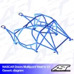 xlarge-e455f156760f85178f4aacdfb5cd8961.jpg AST Rollcages V4 "Nascar" -tyylinen hitsattava 10-pisteen turvakaari BMW M4 F82