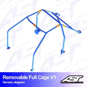 xlarge-e54635af8c7da518002cd83ab8665018.jpg AST Rollcages V1 irroitettava pultattava 6-pisteen turvakaari Toyota Celica T23