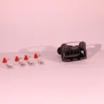 JuniorPowerTimer4pinliitin Junior Power Timer (JPT) -liitin – 4-napainen, vesitiivis | AMP / Bosch