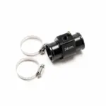 xlarge-4562-34-BK Vesiletkun Lämpötila-anturin Adapteri 28–42 mm – 1/8" NPT Musta Alumiini